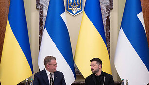 P. Orpo ir V. Zelenskis / GENYA SAVILOV / AFP