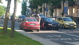 Avarija &Scaron;vitrigailos gatvėje
