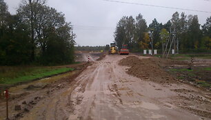 Geležinkelio pervažos ruožas prie &Scaron;umsko pl.