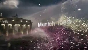 VIDEO kadras: Viena ruo&scaron;iasi Eurovizijai