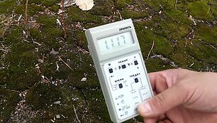 VIDEO kadras: Radiacijos ki&scaron;enė Pripetės pramogų parke