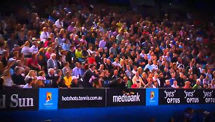 VIDEO kadras: &bdquo;Australian Open&ldquo; 2013