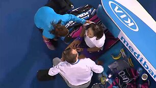 VIDEO kadras: &bdquo;Australian Open&ldquo; čempionato 13-a diena