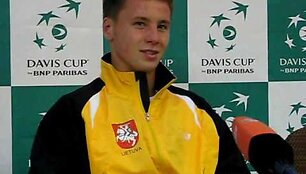 VIDEO kadras: 15min.lt - Berankis: Nežaidžiau geriausio savo teniso