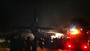 Prie Irkutsko sudužęs lėktuvas An-12