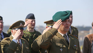 Vilniaus šaulių kuopos naujokų priesaikos ceremonija