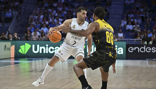 Facundo Campazzo prie&scaron; Patty Millsą