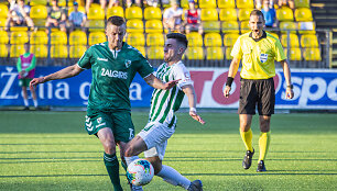 A lygos rungtynės: Vilniaus  &bdquo;Žalgiris&ldquo; - &bdquo;Kauno Žalgiris&ldquo;