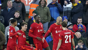&bdquo;Liverpool&ldquo; &scaron;ventė pergalę FA taurėje
