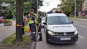 Vilniuje per konfliktą i&scaron;sitrauktas ginklas