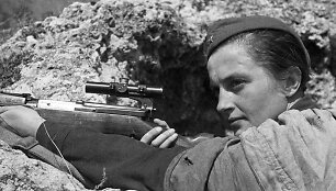 Liudmila Pavličenko, istorinė asmenybė, snaiperė