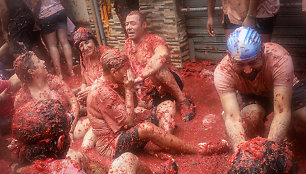 „La Tomatina“ festivalis