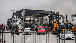 Gaisras Graikijoje / THANASIS KALLIARAS / AFP