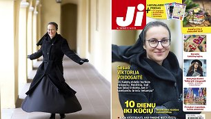 Viktorija Voidogaitė ir žurnalo JI Nr.50