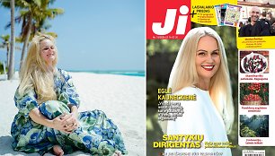 Eglė Kauneckienė ir žurnalo JI Nr.11 