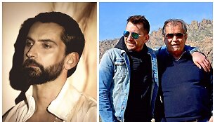 Alanas Cho&scaron;nau su Kurdistane gyvenančiu tėčiu