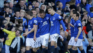 &bdquo;Everton&ldquo; nu&scaron;lavė &bdquo;Manchester United&ldquo;