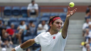 Rogeris Federeris &scaron;ventė pergalę