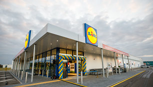 Lidl parduotuvė