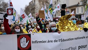 Mokytojų protestas Prancūzijoje