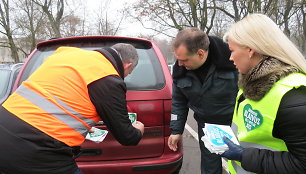 Policijos akcija Biržuose