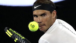 Rogeris Federeris nugalėjo Rafaelį Nadalį ir tapo &bdquo;Australian Open&ldquo; čempionu
