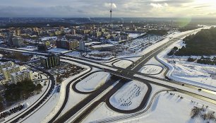 Baigiamas tiesti Vilniaus vakarinio aplinkkelio III etapas