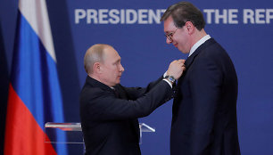 V.Putinas ir A.Vučičius