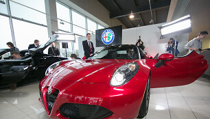 &bdquo;Alfa Romeo 4C Spider&ldquo; pristatymas