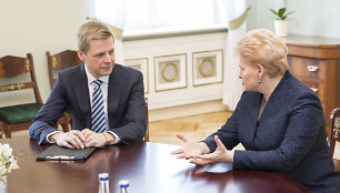 Remigijus &Scaron;ima&scaron;ius ir Dalia Grybauskaitė