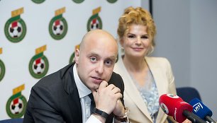 Nerijus Dunauskas ir advokatė Reda Kurlavičienė