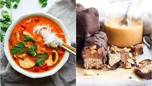 Vegani&scaron;kų patiekalų dvejetas