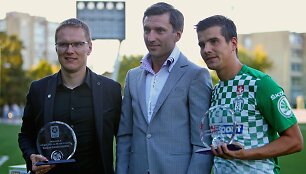 Valdas Dambrauskas, Deividas &Scaron;emberas ir Andrija Kaludjerovičius