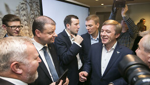 Ramūnas Karbauskis, Saulius Skvernelis