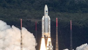 Raketos „Ariane 5“ su keturiais „Galileo“ palydovais startas