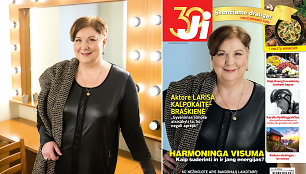 Larisa Kalpokaitė-Braškienė ir žurnalo „Ji“ Nr. 43 