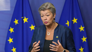ES vidaus reikalų komisarė Ylva Johansson