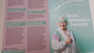 Kauno miesto savivaldybės platinti lankstinukai