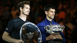 Andy Murray ir Novakas Džokovičius