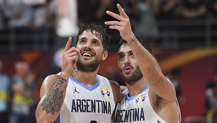 Nicolas Laprovittola ir Facundo Campazzo