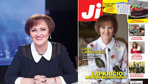 Laima Lapkauskaitė ir žurnalo „Ji“ Nr. 45 