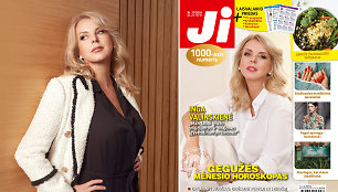 Inga Valinskienė ir žurnalo JI Nr.17 