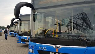 Klaipėdos gatvėmis riedės naujutėlaičiai autobusai