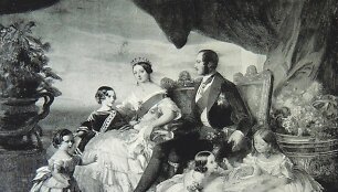 Laiminga karalienės Viktorijos &scaron;eima (1846 m.)