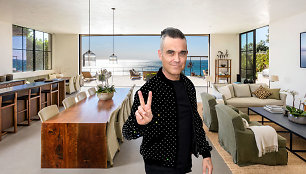 Robbie Williamsas nusipirko vilą Malibu už 21 mln. JAV dolerių