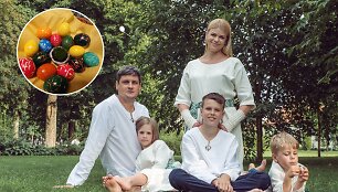 Loreta Sungailienė su &scaron;eima