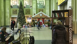 Atsinaujino Vilniaus geležinkelio stotyje esanti „Vilnius skaito“ ir  „Vilnius Connect“ skaitykla