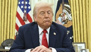JAV prezidentas Donaldas Trumpas /  / AP