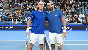 Stefanos Tsitsipas ir Matteo Berrettinis