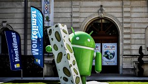 „Android Nougat“ operacinės sistemos talismanas